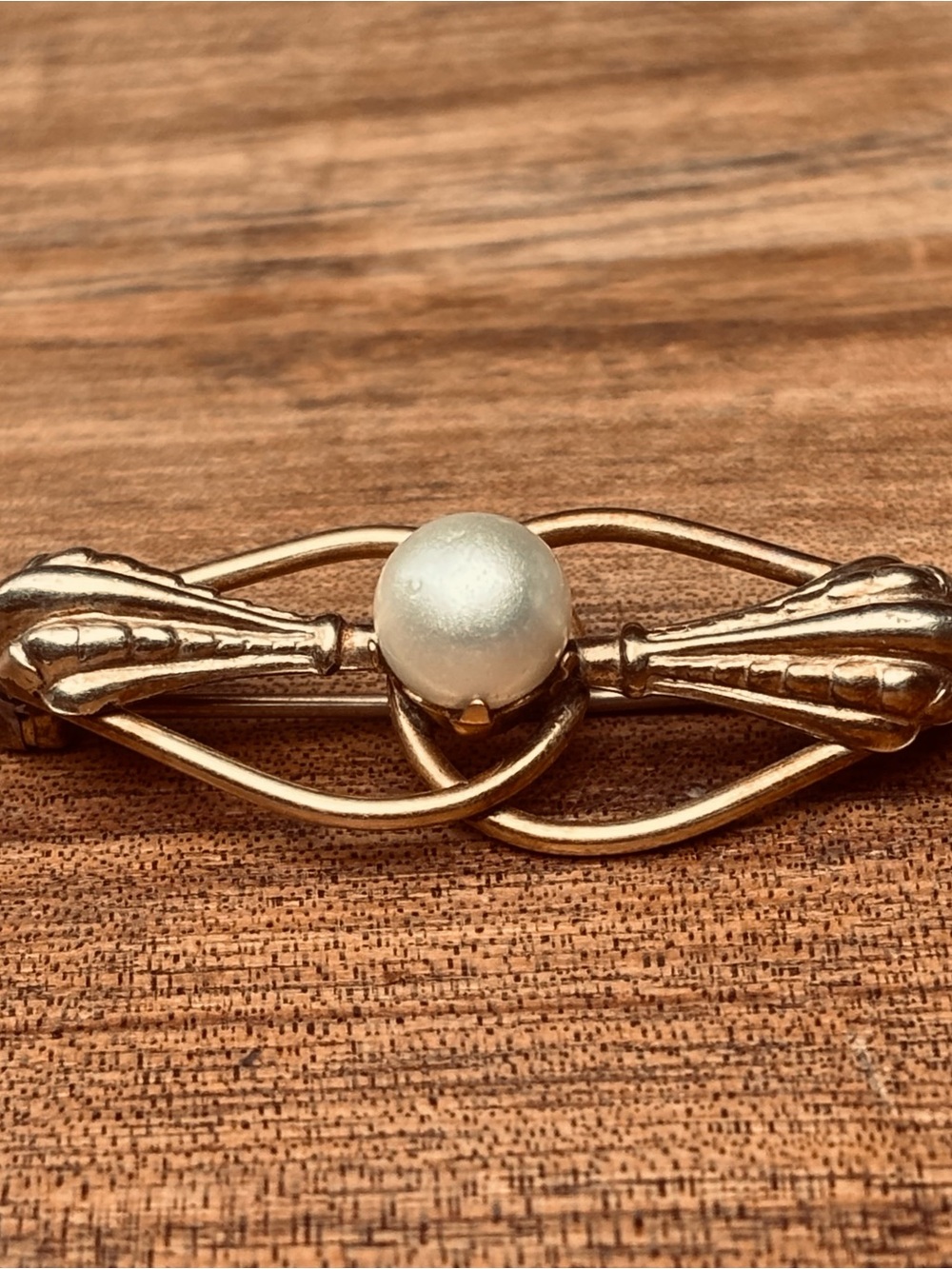 AMCO 1/20 10k gold filled brooch